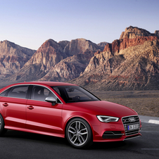 The S3 gets a new front bumper, air intakes and door mirrors