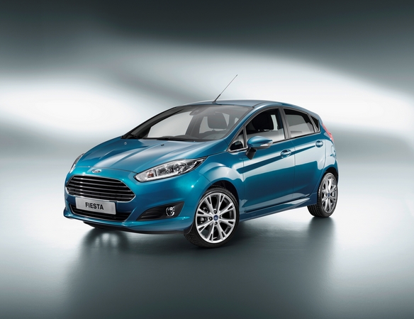 O Fiesta atualizado recebe a frente do Mondeo/Fusion O Fiesta atualizado recebe a frente do Mondeo/Fusion
