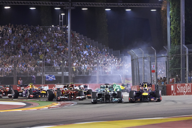 This was Hamilton's second win in Singapore This was Hamilton's second win in Singapore
