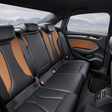 The standard A3 will be available with a variety of interior fabric options