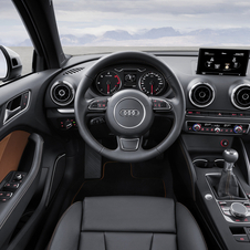 The interior can be specified from relatively mild to tech-laden