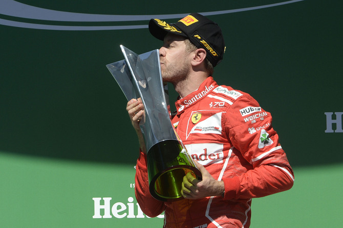 Em Interlagos foi Vettel a conquistar a vitória Em Interlagos foi Vettel a conquistar a vitória