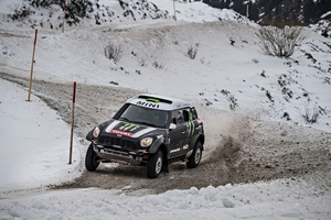 Mini is hoping to win its third consecutive time at Dakar