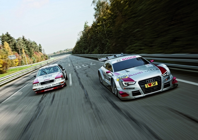 The new A5 DTM with the Audi V8 DTM The new A5 DTM with the Audi V8 DTM