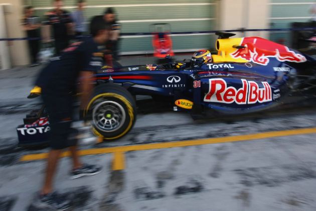 Vergne tops the time sheets in Abu Dhabi Vergne tops the time sheets in Abu Dhabi