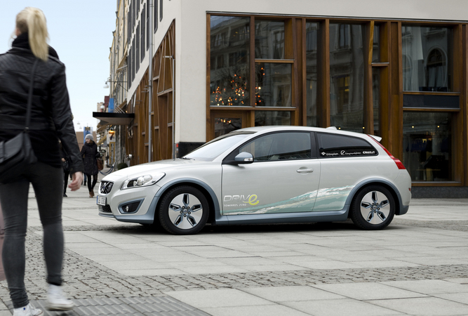 Volvo wants to test the electric C30 in 2011 Volvo wants to test the electric C30 in 2011