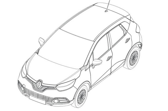 The image is very similar to this patent image of the Captur The image is very similar to this patent image of the Captur