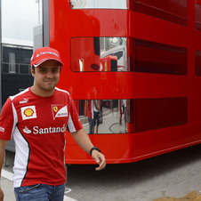 O último pódio de Felipe Massa aconteceu no Grande Prémio da Alemanha em 2010