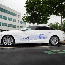 Despite 334ps, the car emits just 75g/km of CO2. 