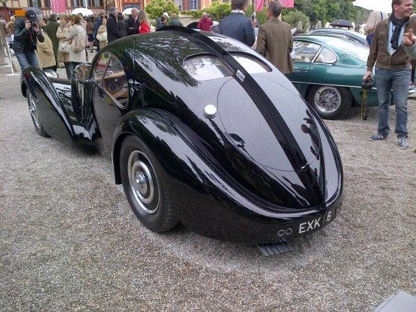 Ralph Laurens 1938 Bugatti 57SC Atlantic gewinnt in beim Villa d'Este Ralph Laurens 1938 Bugatti 57SC Atlantic gewinnt in beim Villa d'Este