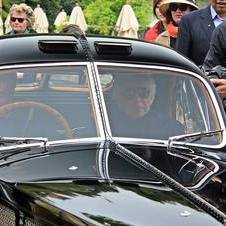Ralph Laurens 1938 Bugatti 57SC Atlantic gewinnt in beim Villa d'Este 
