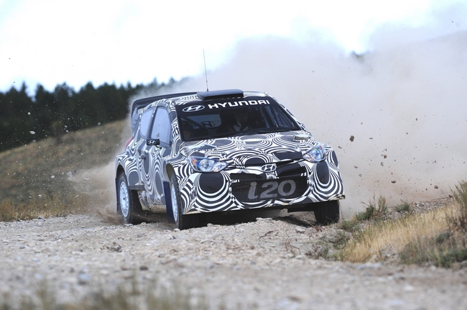 The i20 WRC marks Hyundai's return to the WRC The i20 WRC marks Hyundai's return to the WRC