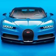 Em termos de dimensões, o Chiron é muito idêntico ao Veyron