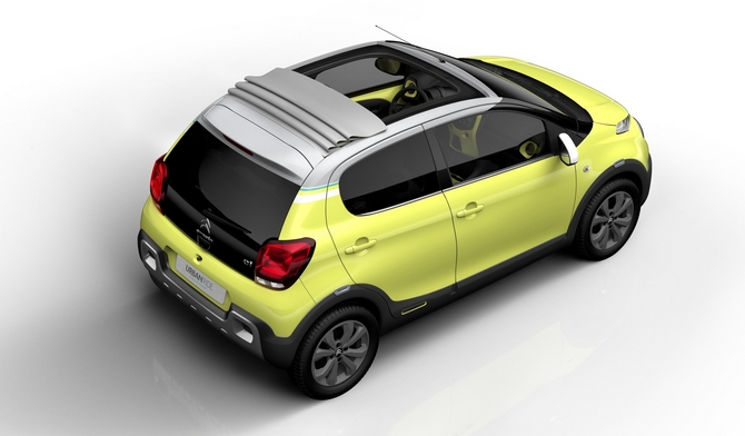Citroën's goal is to showcase the potential for customization the car offers Citroën's goal is to showcase the potential for customization the car offers