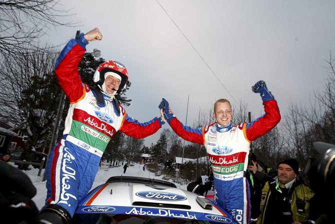 Hirvonen repeats Rally of Sweden win Hirvonen repeats Rally of Sweden win