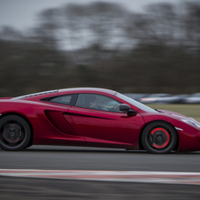 The 12C is entirely built in the UK from its monocoque to its engine