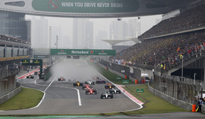 The Brit led from start to finish bringing Mercedes back to the top