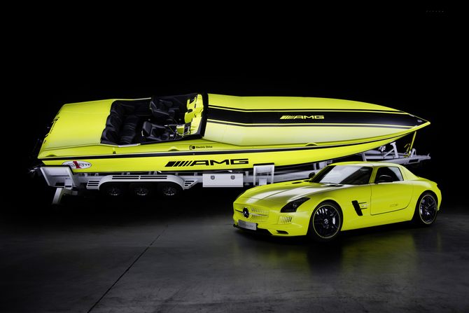 It is inspired by SLS AMG Electric Drive It is inspired by SLS AMG Electric Drive