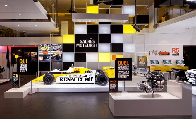 La Formule 1 à l’honneur à L’Atelier Renault : sacrés moteurs ! La Formule 1 à l’honneur à L’Atelier Renault : sacrés moteurs !