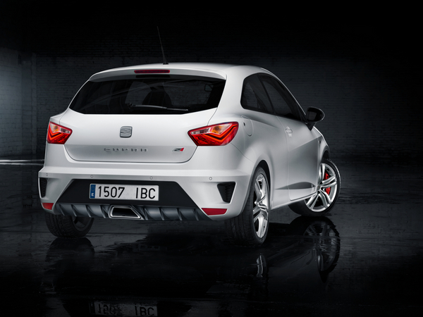 The car has a black rear diffuser and equally minimalist rear. The car has a black rear diffuser and equally minimalist rear.