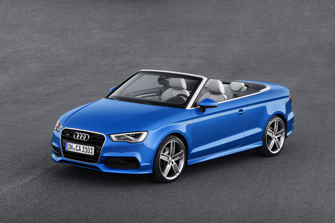 It is identical to the standard car other than its folding cloth top with glass rear window It is identical to the standard car other than its folding cloth top with glass rear window