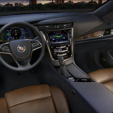 The interior gets a major upgrade over the Volt