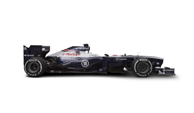 A mudança mais óbvia do novo carro da Williams é o nariz cortado A mudança mais óbvia do novo carro da Williams é o nariz cortado