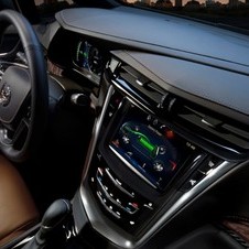 Cadillac's CUE system is also standard on the car