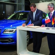 Audi will join Volkswagen in having a Mexican factory