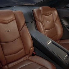 Even the tiny rear seats are covered in high-quality leather