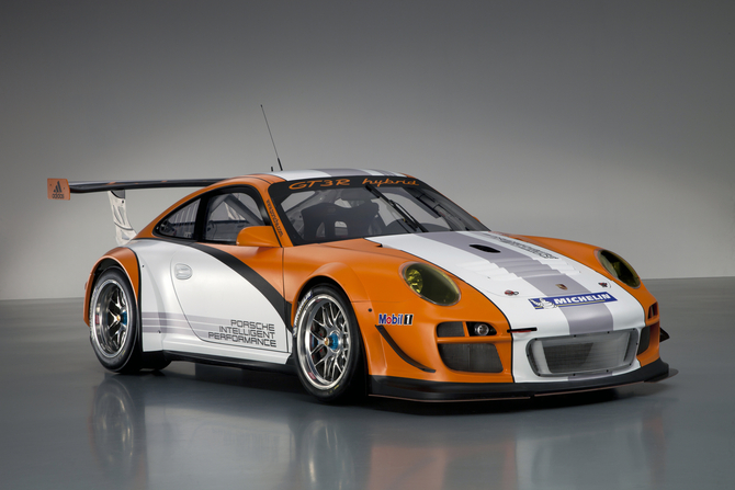 Porsche has been experimenting with a fly-wheel based hybrid 911 GT car for the past few years Porsche has been experimenting with a fly-wheel based hybrid 911 GT car for the past few years