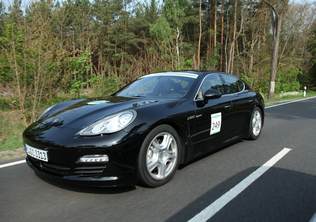 The Panamera will likely be the first plug-in hybrid Porsche, given current rumors The Panamera will likely be the first plug-in hybrid Porsche, given current rumors