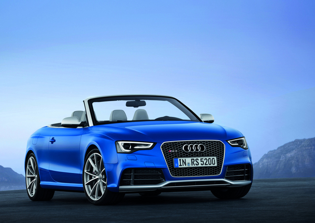 The RS5 Cabriolet takes the standard RS5 and chops the roof off The RS5 Cabriolet takes the standard RS5 and chops the roof off