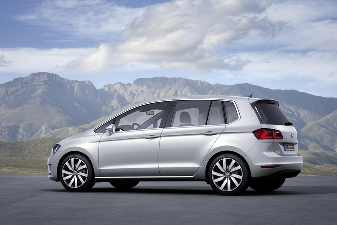 La Golf Sportsvan prendra sous forme de monospace compact la succession de la Golf Plus La Golf Sportsvan prendra sous forme de monospace compact la succession de la Golf Plus