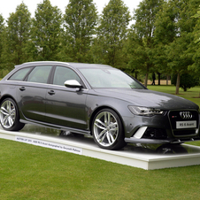 It is the first RS6 Avant to be imported into the UK