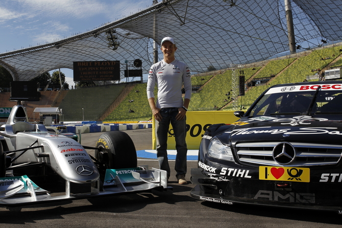 Rosberg was also at the car presentation for the DTM cars in Munich Rosberg was also at the car presentation for the DTM cars in Munich