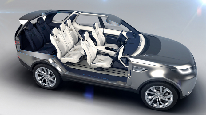 Land Rover Discovery Vision Concept Land Rover Discovery Vision Concept