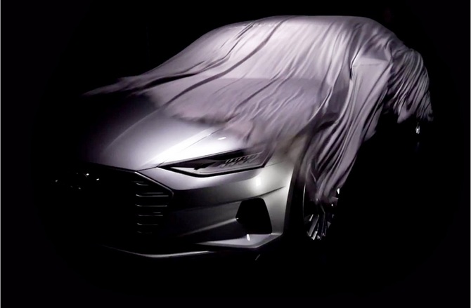 Ainda pouco se consegue perceber do design do novo protótipo da Audi Ainda pouco se consegue perceber do design do novo protótipo da Audi