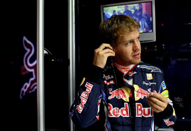 Vettel afirma que nunca esteve preocupado Vettel afirma que nunca esteve preocupado