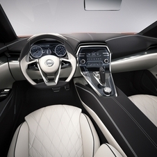 The interior is also based on a future production car