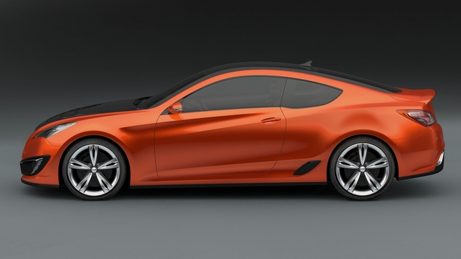 Hyundai Genesis Coupé Concept Hyundai Genesis Coupé Concept