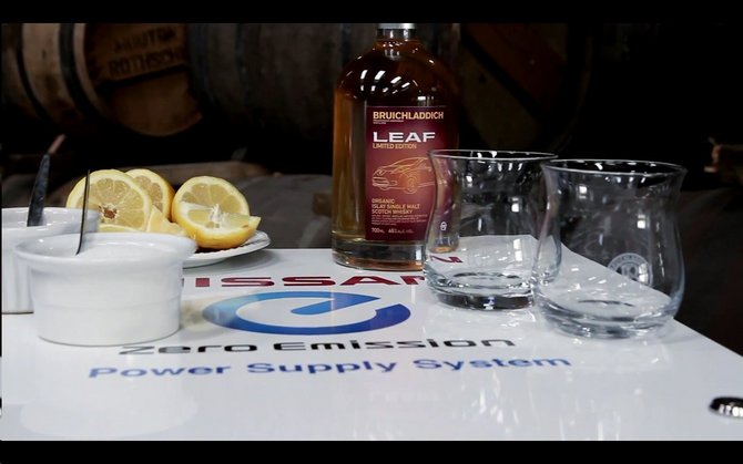 The Whisky-Powered Nissan Leaf The Whisky-Powered Nissan Leaf