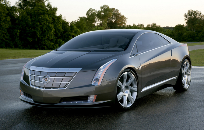 Cadillac has shown undisguised concepts of the ELR in the past Cadillac has shown undisguised concepts of the ELR in the past