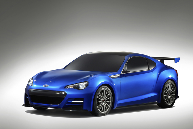 Subaru BRZ STI Concept Finally Shown to Public Subaru BRZ STI Concept Finally Shown to Public