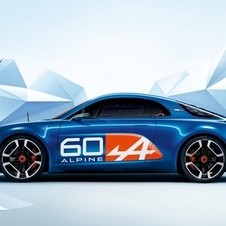 A Renault não revelou dados sobre a motorização que equipa o Alpine Celebration