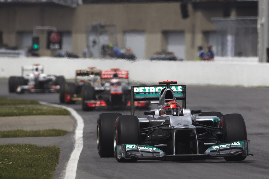 Schumacher has finished two races this season, both in 10th place, and he has scored 2 points