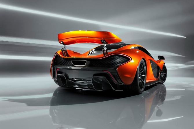 McLaren Releases More Images of P1, Shows Movable Rear Wing McLaren Releases More Images of P1, Shows Movable Rear Wing