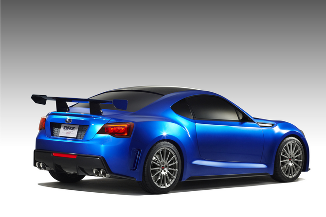 Subaru BRZ STI Concept Finally Shown to Public Subaru BRZ STI Concept Finally Shown to Public