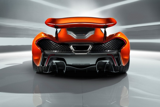 McLaren Releases More Images of P1, Shows Movable Rear Wing McLaren Releases More Images of P1, Shows Movable Rear Wing