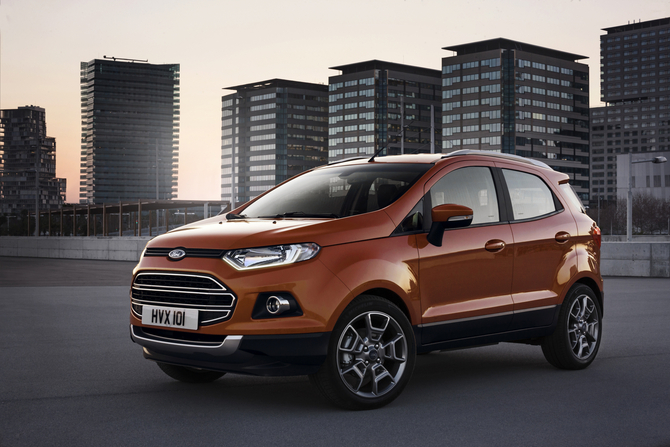 En Europe, l’EcoSport proposera une gamme de moteurs très sobres En Europe, l’EcoSport proposera une gamme de moteurs très sobres